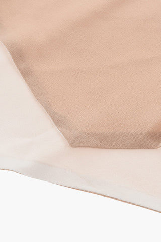 Two-Tone Silk Scarf