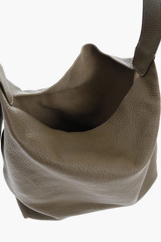 Hammered Leather Shoulder Bag ISA