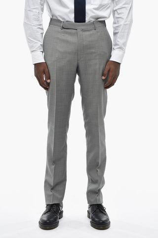 CC COLLECTION Virgin Wool Suit with Slim Fit Design