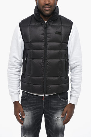 Quilted Sleeveless Puffer