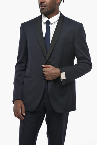 Satin Suit CERIMONIA ACADEMY with Shawl Lapel
