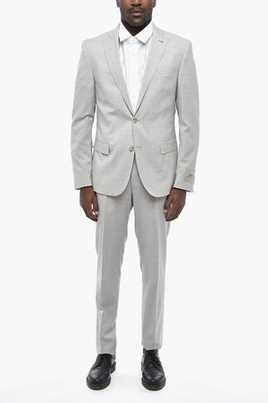 CC COLLECTION Virgin-Wool Blazer with Flap Pockets