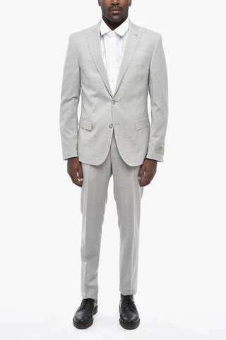 CC COLLECTION Virgin-Wool Blazer with Flap Pockets