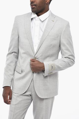 CC COLLECTION Virgin-Wool Blazer with Flap Pockets