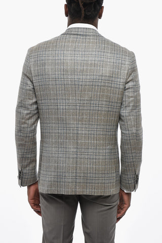 Blazer Semifoderato GATE in Misto Seta District Check