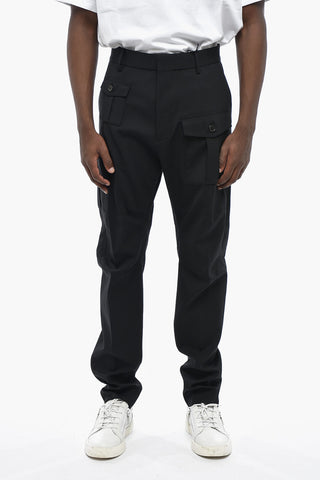 Stretch Virgin Wool Cargo Pants SEXY FIT