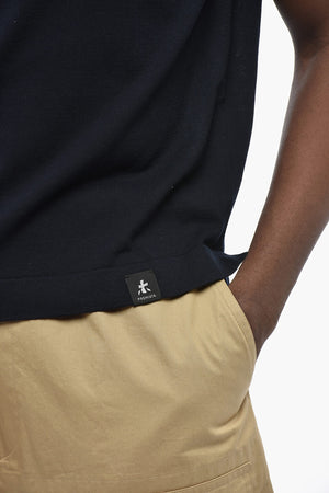 Cotton Knit Polo