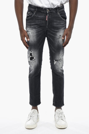Jeans effetto Acid Wash a Lavaggio Scuro 16cm