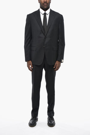 Virgin Wool Suit MANTUA LIGHT with Flap Pockets