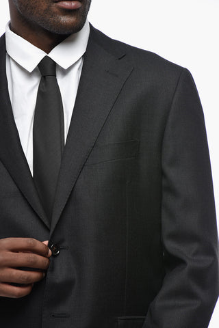 Virgin Wool Suit MANTUA LIGHT with Flap Pockets