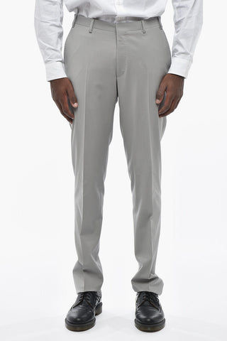 CC COLLECTION Stretch-Wool Suit with Classic Lapel