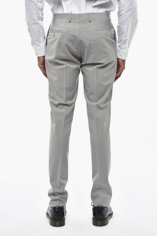 CC COLLECTION Stretch-Wool Suit with Classic Lapel