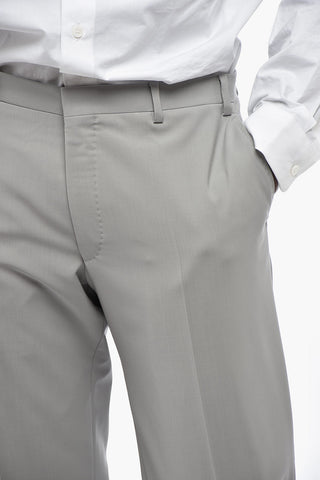 CC COLLECTION Stretch-Wool Suit with Classic Lapel