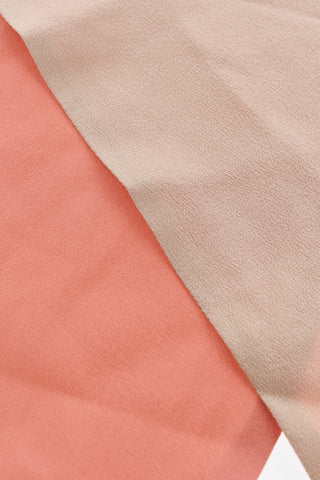 Foulard in Seta Bicolore
