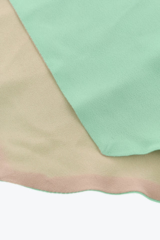 Foulard in Seta Bicolore