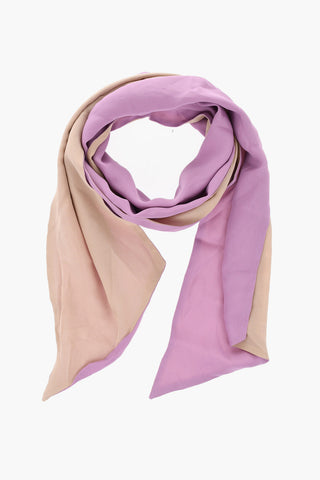 Foulard in Seta Bicolore