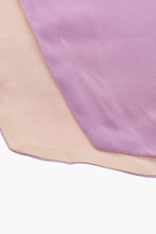 Foulard in Seta Bicolore