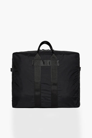 Maxi Borsone da Viaggio in Nylon a Quadri Ripstop