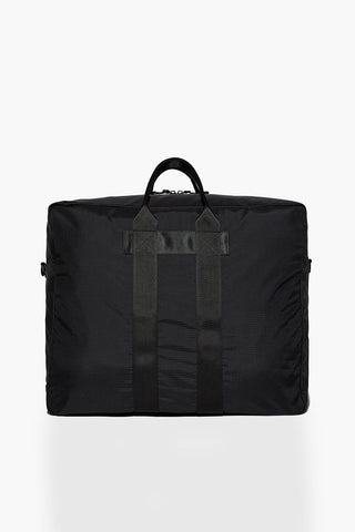 Maxi Borsone da Viaggio in Nylon a Quadri Ripstop