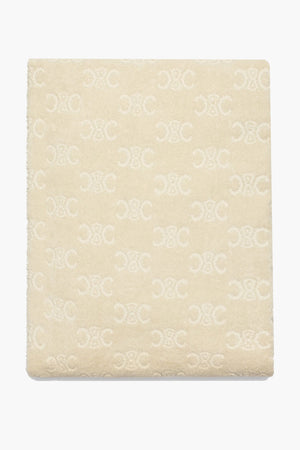 Strandtuch aus Jacquard-Baumwollfrottee