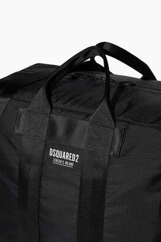 Solid Nylon Duffle Bag