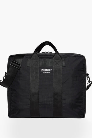 Solid Nylon Duffle Bag