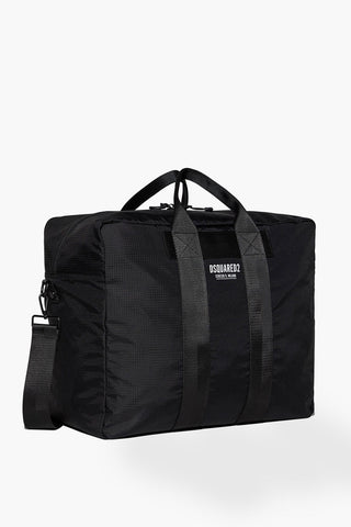 Solid Nylon Duffle Bag