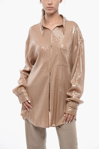 Camicia in Paillettes con Taschino