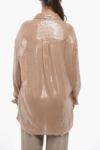 Camicia in Paillettes con Taschino