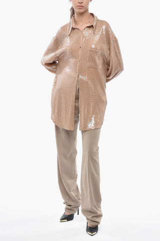 Camicia in Paillettes con Taschino