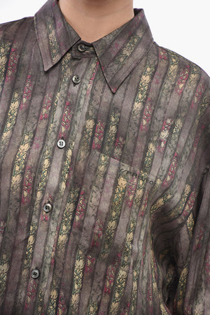 Viscose Blouse With Floral Print