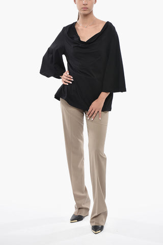 Solid-Color T-Shirt BRYAR with 3/4 Sleeves
