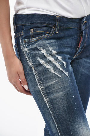 Jeans JENNIFER Stretch Denim Vintage Effect 15cm