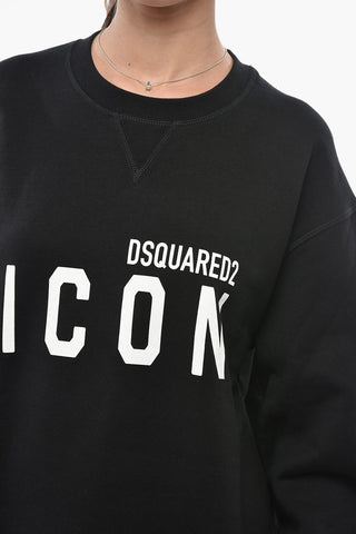 ICON Rundhalspullover Aus Baumwoll-Fleece COOL FIT