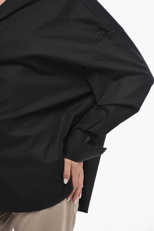 Camicia Monospalla in Popeline
