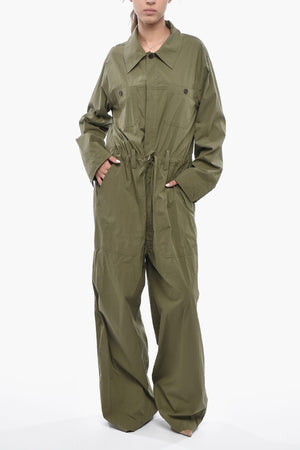 Jumpusuit in Nylon a Tinta Unita 