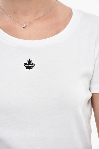 라운드넥 T-Shirt LONG MINI FIT 단색 배색 디테일