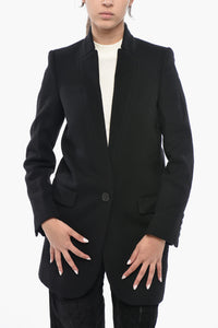 Cappotto BRYCE in Misto Lana con Tasche ad Aletta
