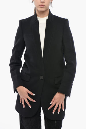 Cappotto BRYCE in Misto Lana con Tasche ad Aletta