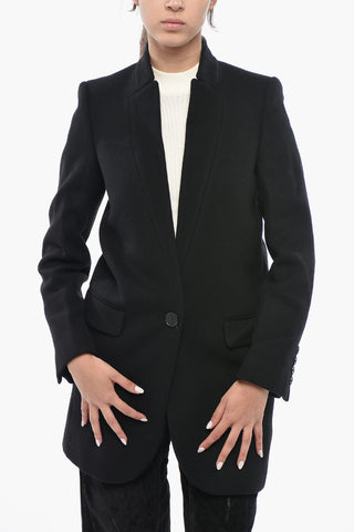 Cappotto BRYCE in Misto Lana con Tasche ad Aletta