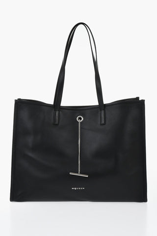 Leather Tote With Internal Pocket
