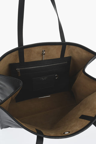 Leather Tote With Internal Pocket