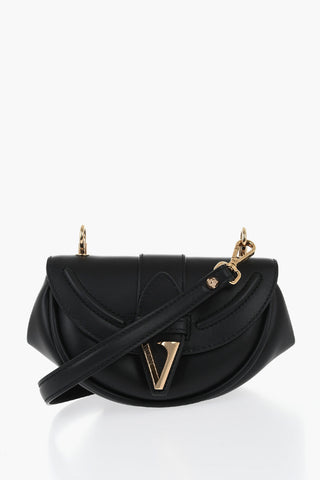 Leather Shoulder Bag VIRTUS With Removable Strap