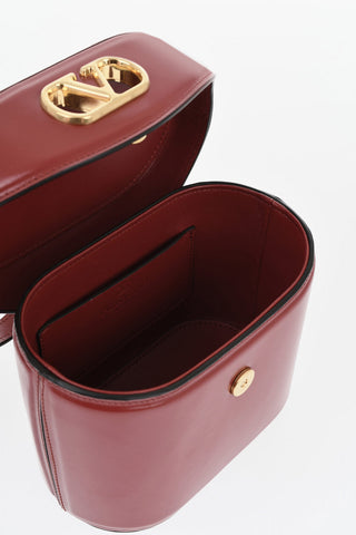 Leather Handbag VANITY with Chain Strap