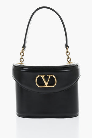 Borsa a Mano VANITY in Pelle con Tracolla Chain