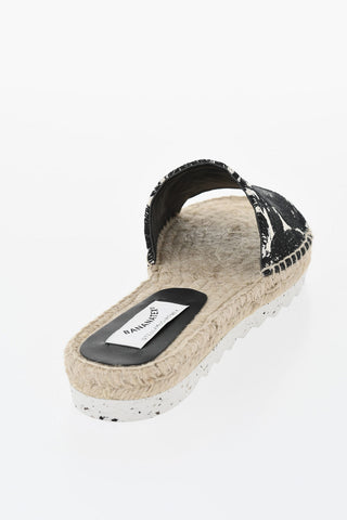 BANANATEX Canvas-Slides mit Raffia-Sohle