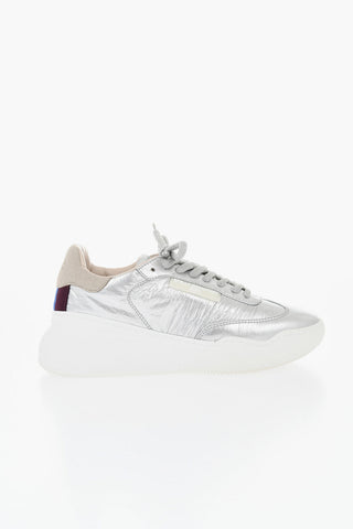 Low-Top-Sneaker LOOP aus Nylon-Lamé