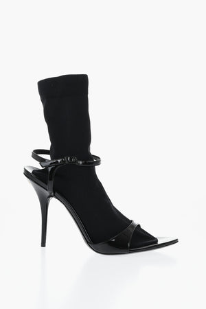 Sandali in Vernice AVENUE con Design Sock 11cm