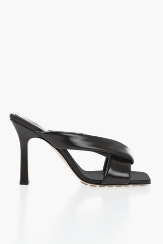 Open-Toe Leather Mules CUSHION LUX 11cm