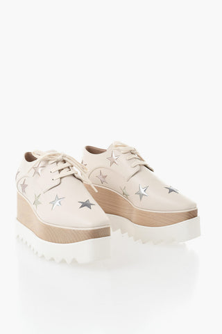 Plateau-Sneaker ELYSE aus Eco-Leder mit 9 cm Holzabsatz